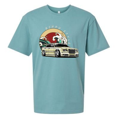 Bippu Style Car Japanese Car Culture Sueded Cloud Jersey T-Shirt