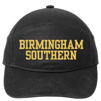 Birmingham Southern College 7-Panel Snapback Hat