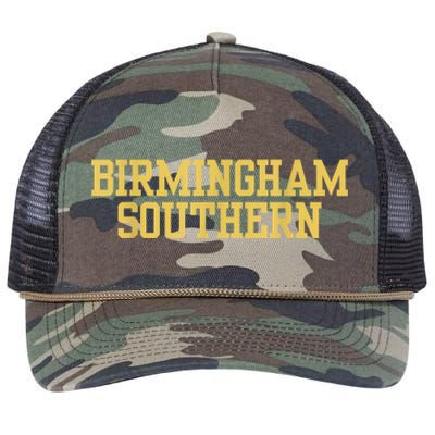 Birmingham Southern College Retro Rope Trucker Hat Cap