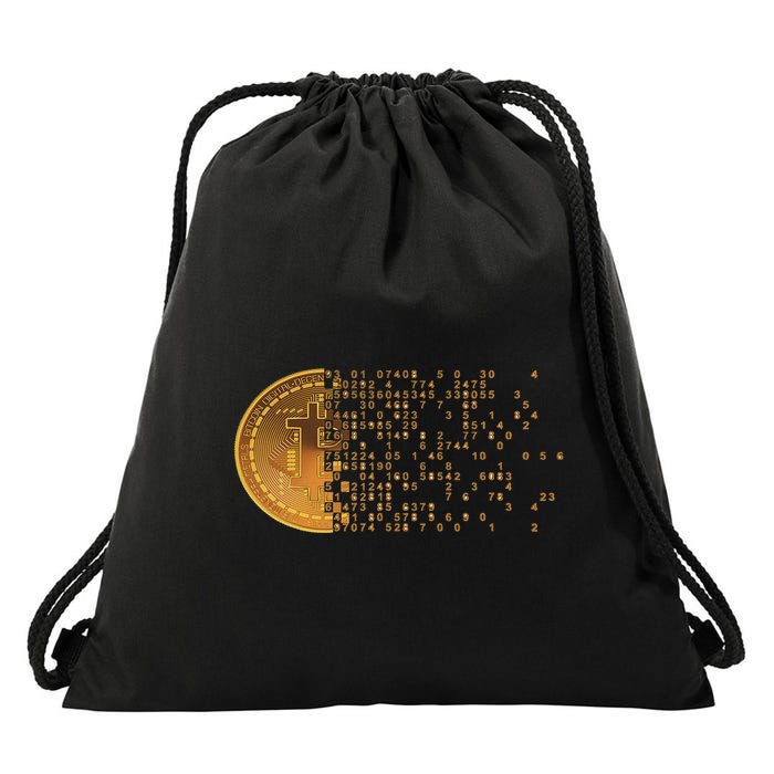 Bitcoin Support Crypto Cryptocurrency Bitcoin Drawstring Bag