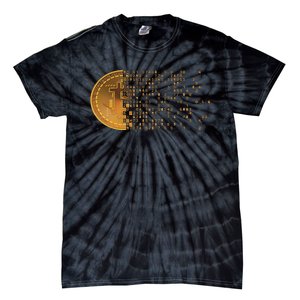 Bitcoin Support Crypto Cryptocurrency Bitcoin Tie-Dye T-Shirt