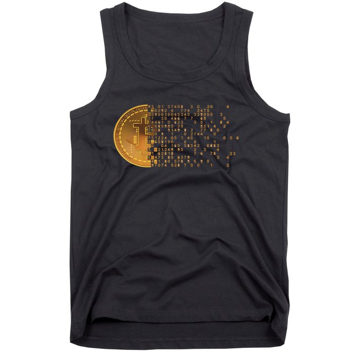 Bitcoin Support Crypto Cryptocurrency Bitcoin Tank Top