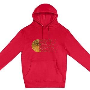 Bitcoin Support Crypto Cryptocurrency Bitcoin Premium Pullover Hoodie