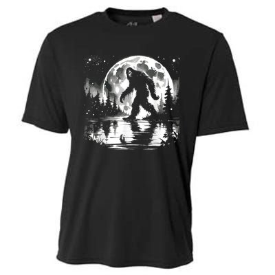 Bigfoot Sasquatch Cool Bigfoot Cooling Performance Crew T-Shirt