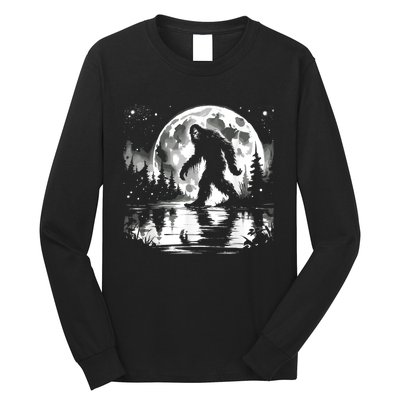 Bigfoot Sasquatch Cool Bigfoot Long Sleeve Shirt