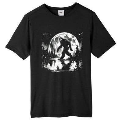 Bigfoot Sasquatch Cool Bigfoot Tall Fusion ChromaSoft Performance T-Shirt