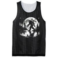 Bigfoot Sasquatch Cool Bigfoot Mesh Reversible Basketball Jersey Tank