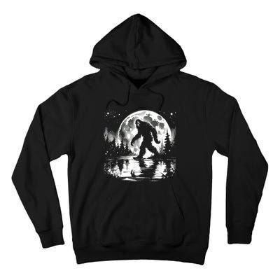 Bigfoot Sasquatch Cool Bigfoot Tall Hoodie