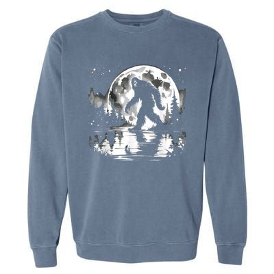 Bigfoot Sasquatch Cool Bigfoot Garment-Dyed Sweatshirt