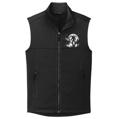 Bigfoot Sasquatch Cool Bigfoot Collective Smooth Fleece Vest