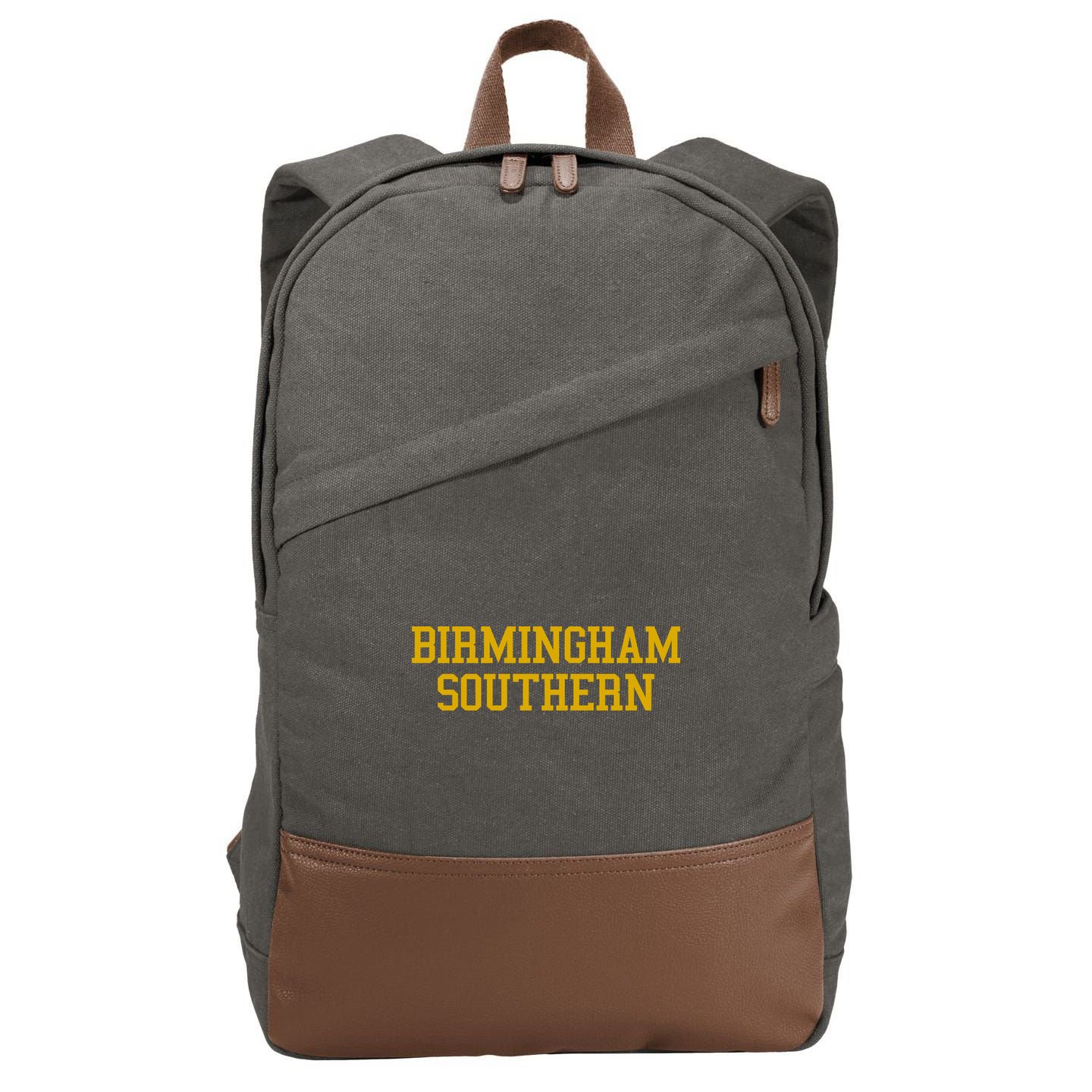 Birmingham Southern College Cotton Canvas Backpack