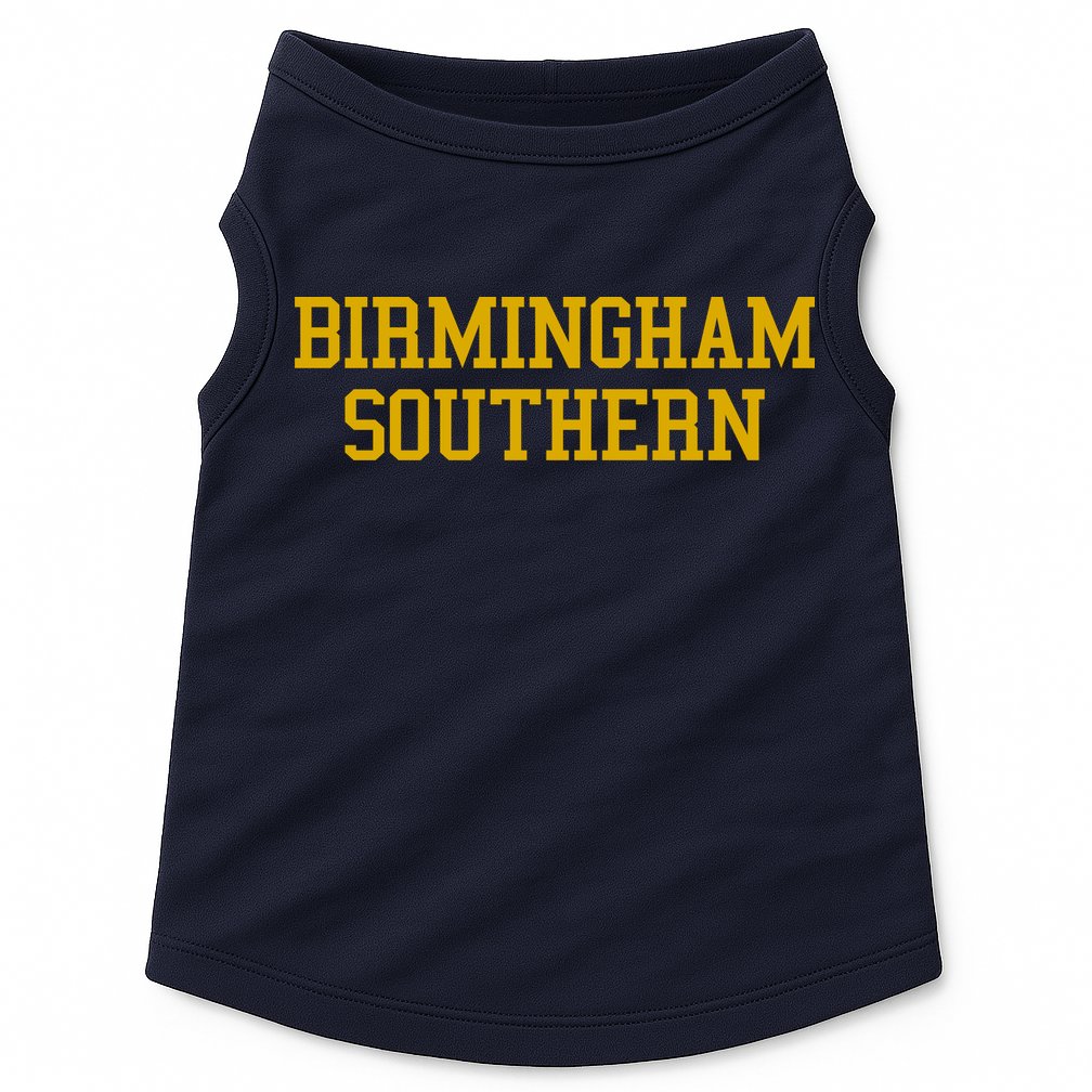 Birmingham Southern College Doggie Tank