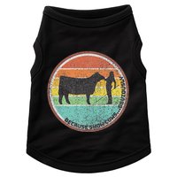 Because Show Cows ...Obviously Fun Cattle Showing Fair Doggie Tank