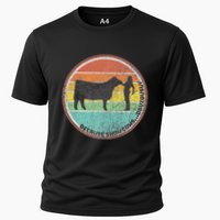 Because Show Cows ...Obviously Fun Cattle Showing Fair Performance Shirt