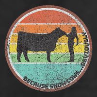 Because Show Cows ...Obviously Fun Cattle Showing Fair 25L Jumbo Tote