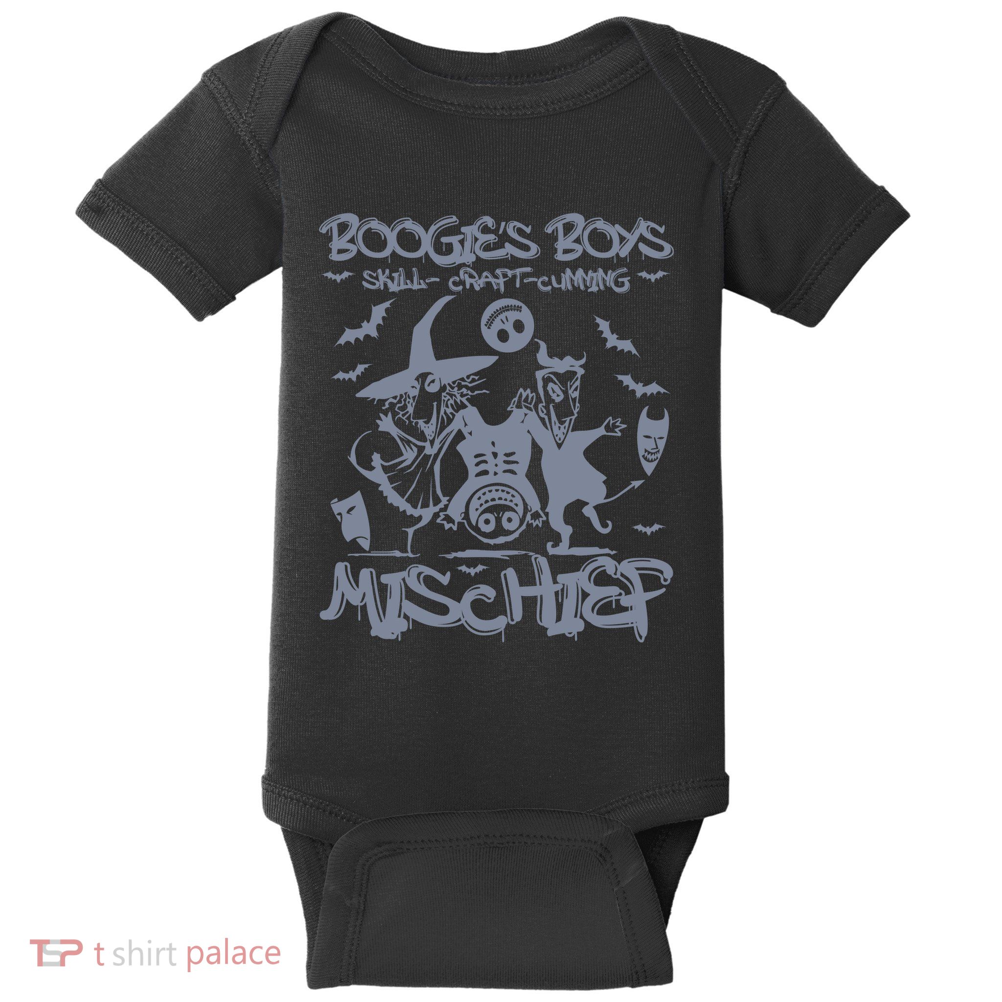 Boogie Skill Craft Cunning Mischief Halloween Baby Bodysuit