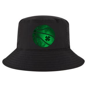 Basketball Shamrock Clover Leaf Pajama St Patrick's Day Gift Cool Comfort Performance Bucket Hat