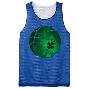 Basketball Shamrock Clover Leaf Pajama St Patrick's Day Gift Mesh Reversible Basketball Jersey Tank