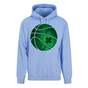 Basketball Shamrock Clover Leaf Pajama St Patrick's Day Gift Unisex Surf Hoodie