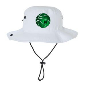 Basketball Shamrock Clover Leaf Pajama St Patrick's Day Gift Legacy Cool Fit Booney Bucket Hat