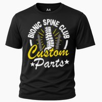 Bionic Spine Club Customs Parts Funny Back Surgery Recovery Performance Shirt