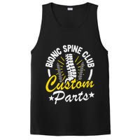 Bionic Spine Club Customs Parts Funny Back Surgery Recovery PosiCharge Competitor Tank