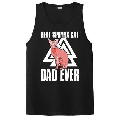 Best Sphynx Cat Dad Ever Great Gift PosiCharge Competitor Tank