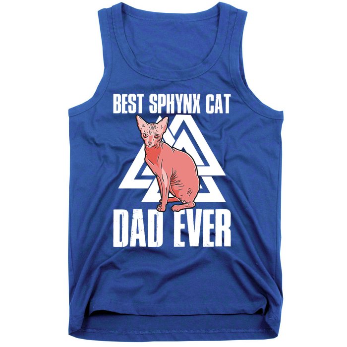 Best Sphynx Cat Dad Ever Great Gift Tank Top