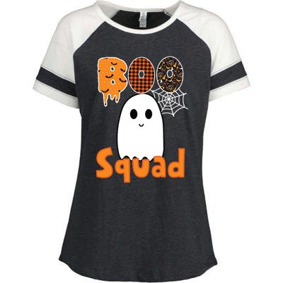 Boo Squad Cute Halloween Cool Gift Enza Ladies Jersey Colorblock Tee