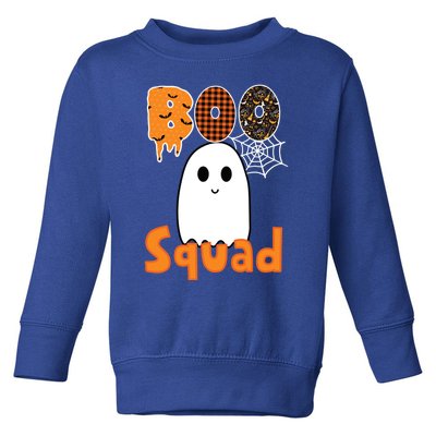 Boo Squad Cute Halloween Cool Gift Toddler Sweatshirt