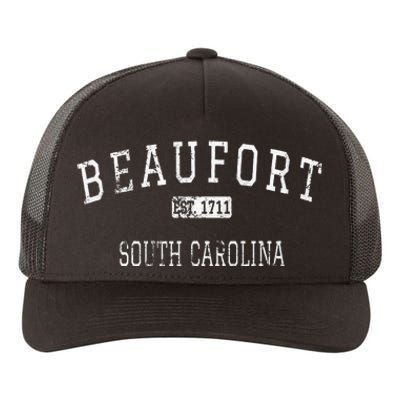 Beaufort South Carolina SC Vintage Yupoong Adult 5-Panel Trucker Hat