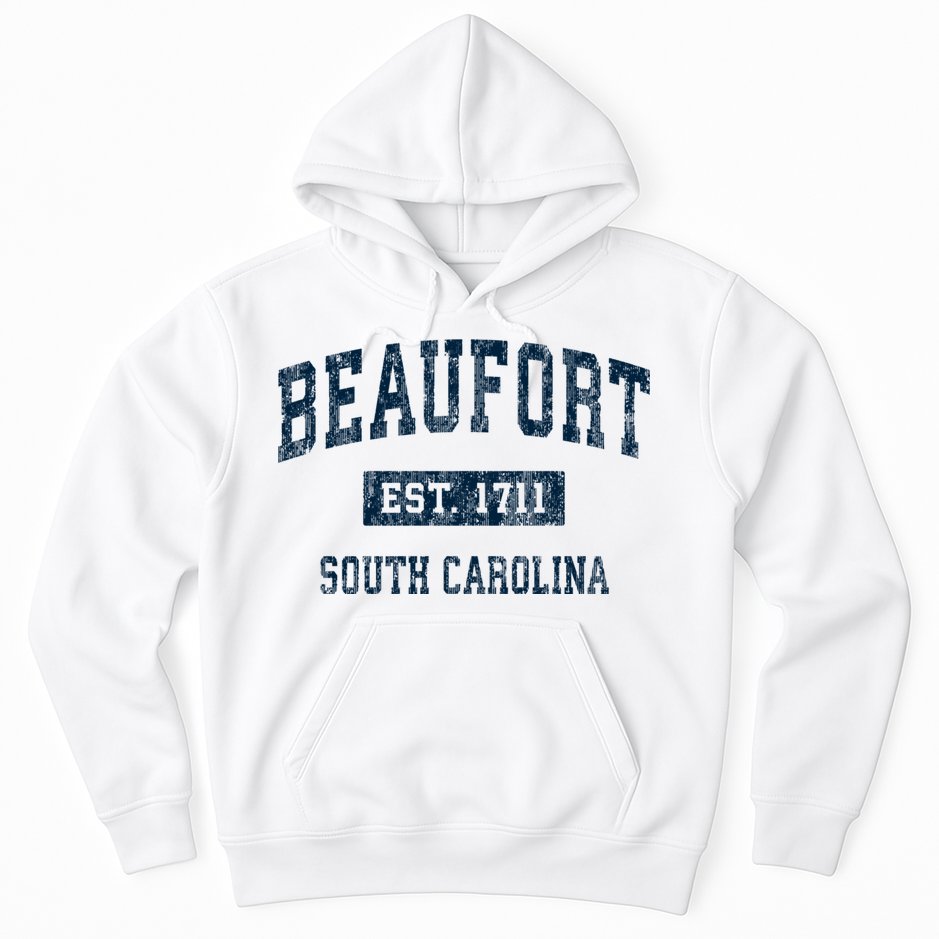 Beaufort South Carolina Sc Vintage Sports Hoodie