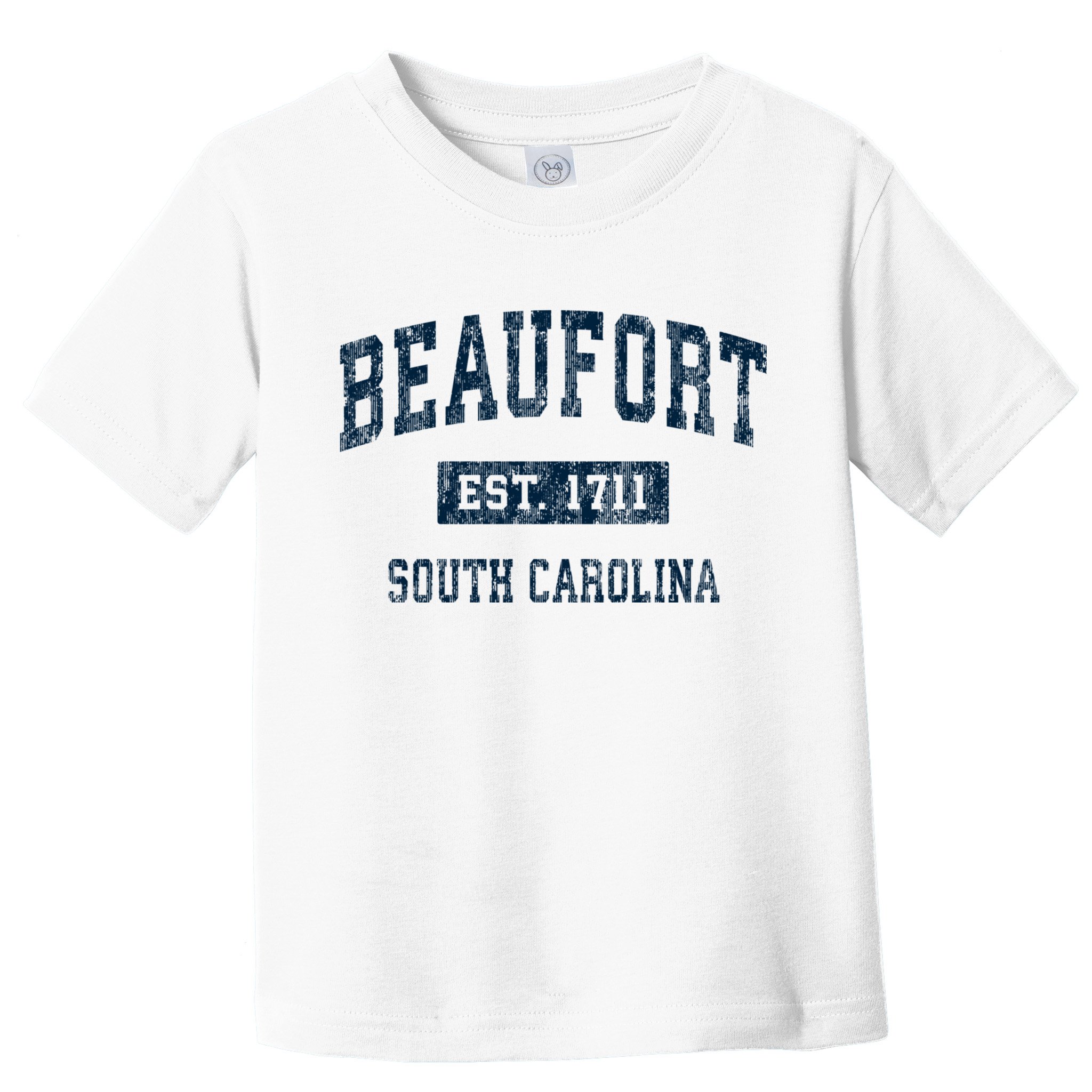 Beaufort South Carolina Sc Vintage Sports Toddler T-Shirt