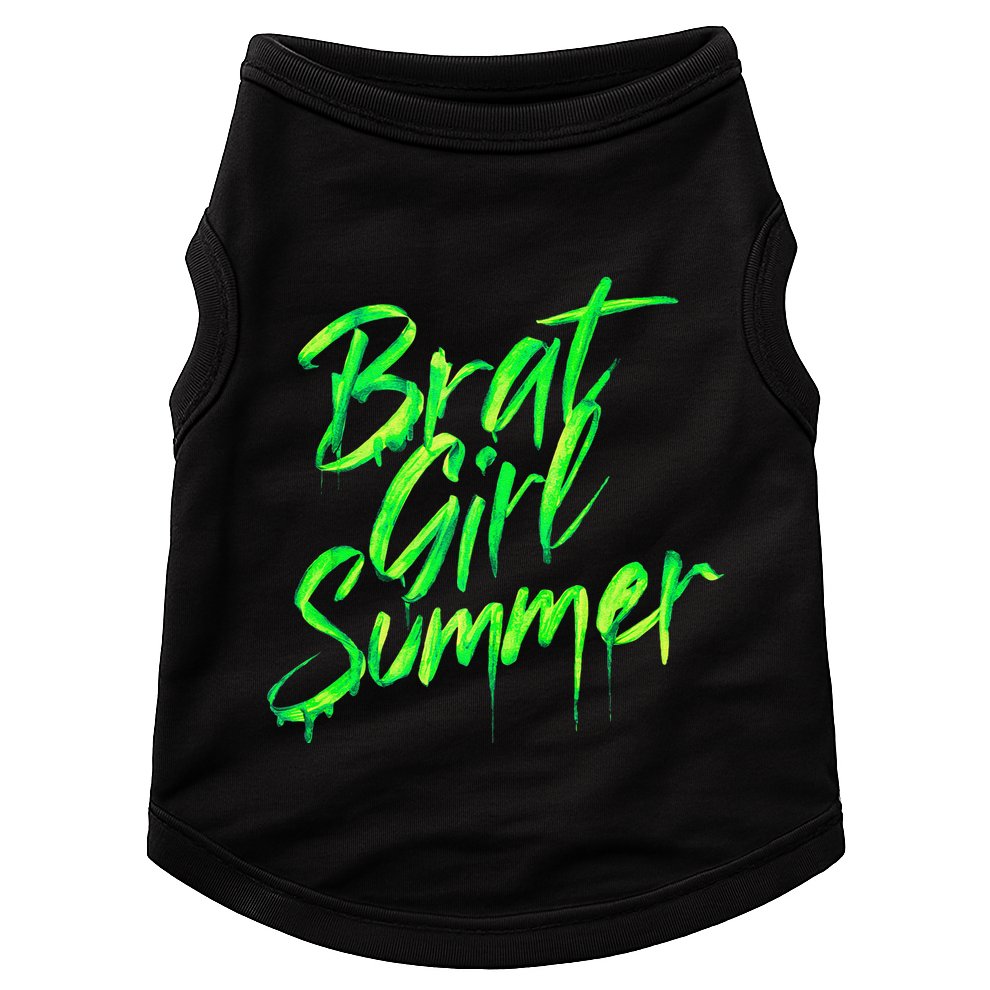 Brat Summer Cute Retro Summer Doggie Tank