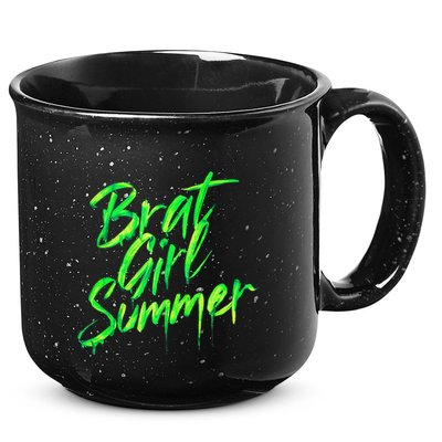 Brat Summer Cute Retro Summer 15oz Campfire Ceramic Mug