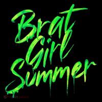 Brat Summer Cute Retro Summer Flatbill Hat