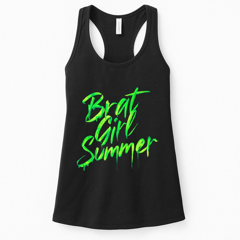 Brat Summer Cute Retro Summer Womens Tank Top