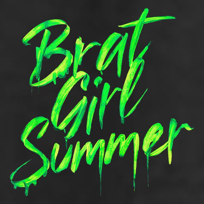 Brat Summer Cute Retro Summer Golf Towel
