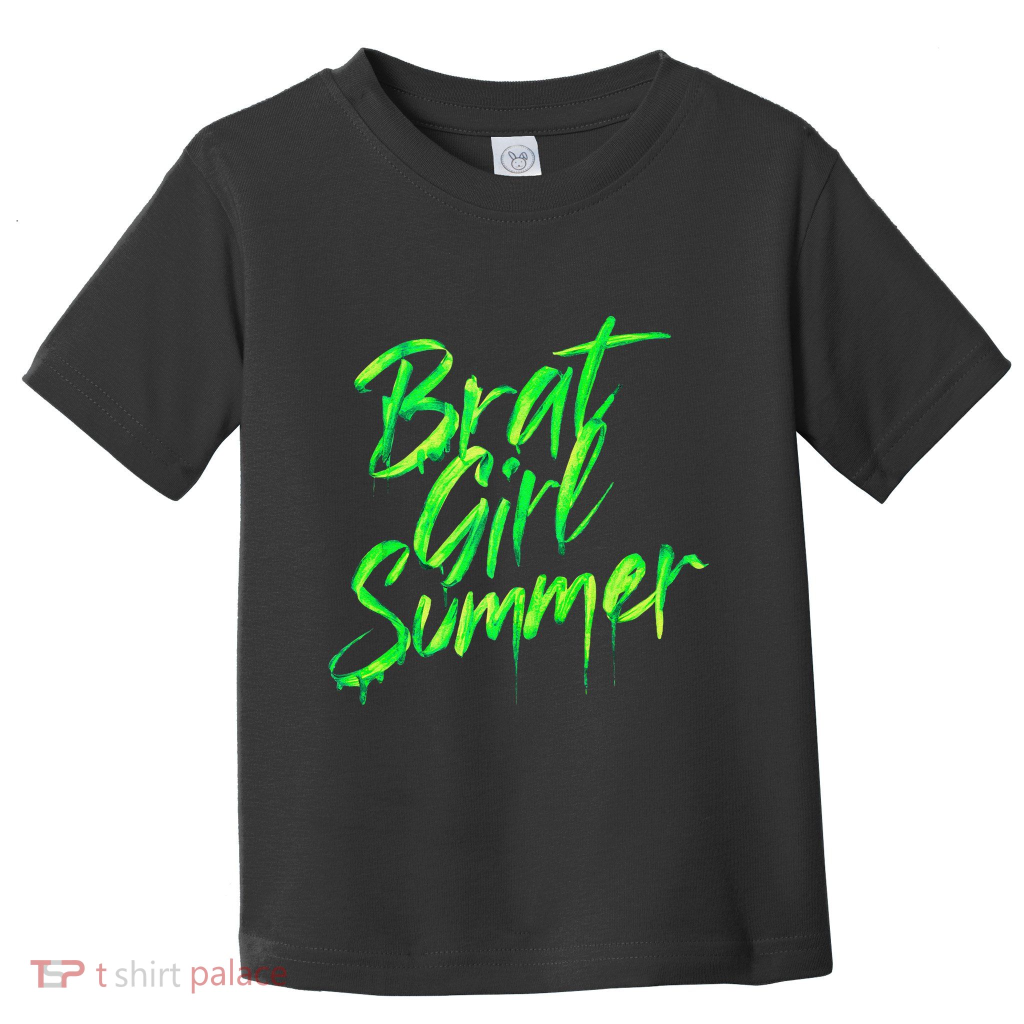 Brat Summer Cute Retro Summer Toddler T-Shirt