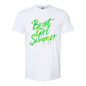 Brat Summer Cute Retro Summer Softstyle CVC T-Shirt