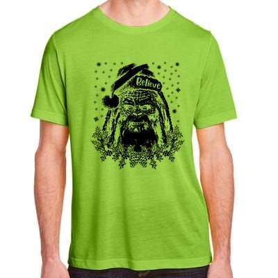 Bigfoot Santa Claus Adult ChromaSoft Performance T-Shirt