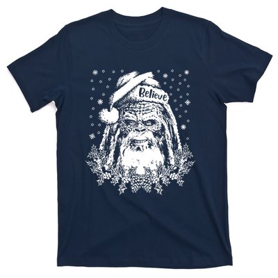 Bigfoot Santa Claus T-Shirt