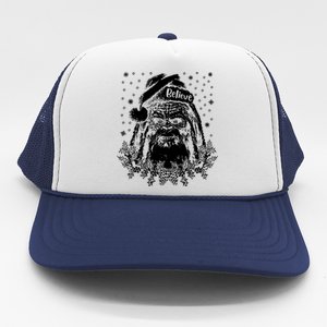 Bigfoot Santa Claus Trucker Hat