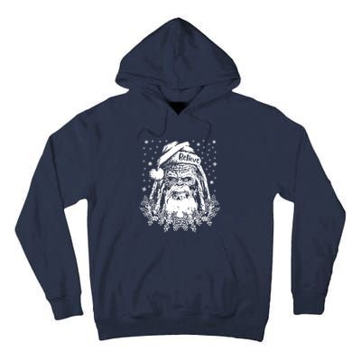 Bigfoot Santa Claus Tall Hoodie