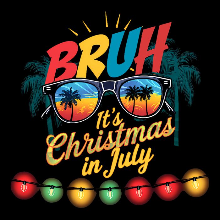 Bruh Santa Claus Sunglasses Beach Christmas In July City Backpack