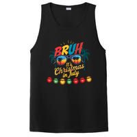 Bruh Santa Claus Sunglasses Beach Christmas In July PosiCharge Competitor Tank