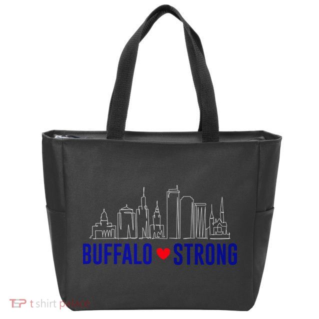 Buffalo Strong City Of Good Neighbors Pray For Buffalo Zip Tote Bag