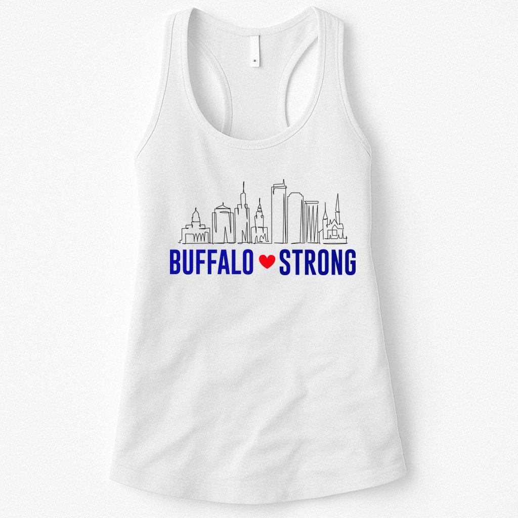 Buffalo Strong City Of Good Neighbors Pray For Buffalo Womens Tank Top