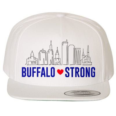 Buffalo Strong City Of Good Neighbors Pray For Buffalo Wool Snapback Cap