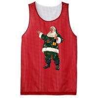 Boujee Santa Champagne Luxe Santa Funny Christmas Mesh Reversible Basketball Jersey Tank